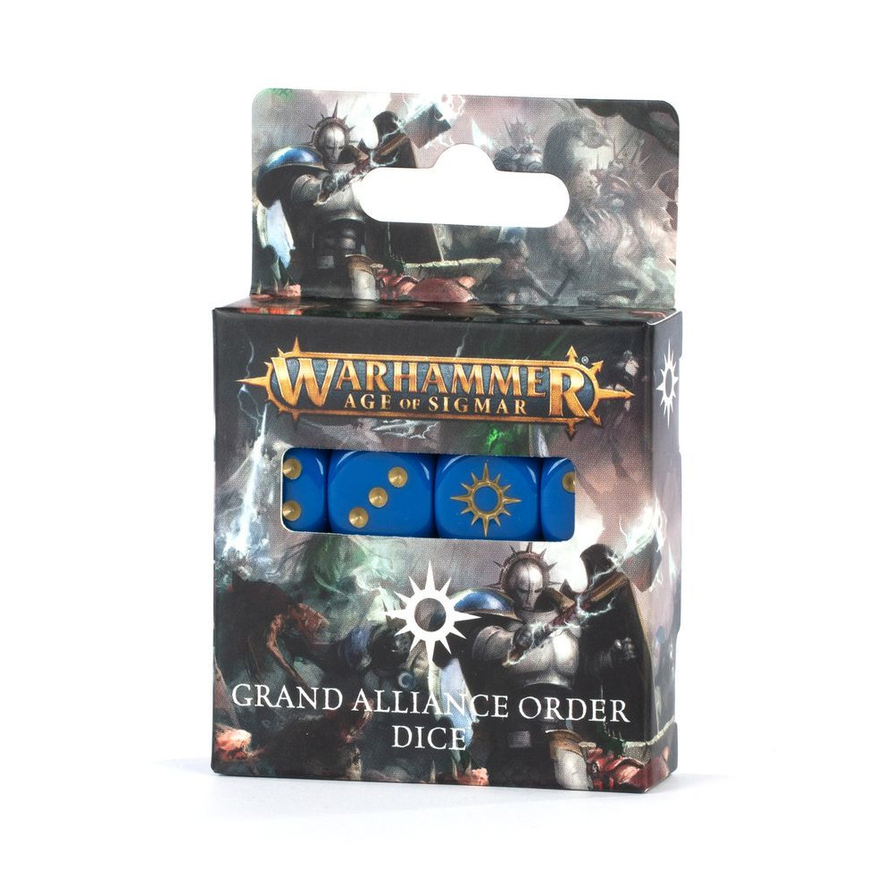 Dados de la Gran Alianza del Orden - Warhammer: Age of Sigmar