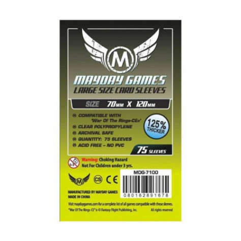 FUNDA MAYDAY LARGE SIZE 70 X 120 MM (100 fundas)