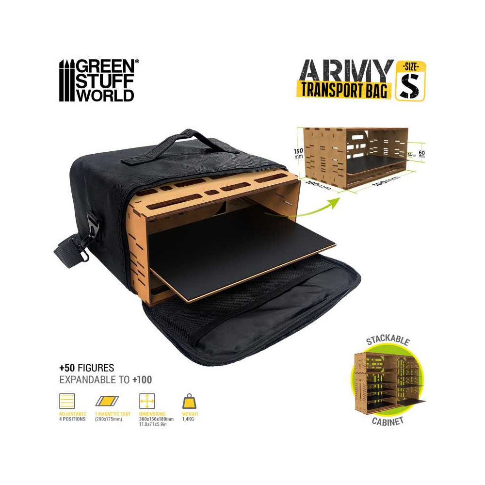 Maletin Transporte Miniaturas - S