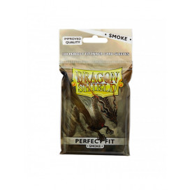 Fundas Standard Perfect Fit Smoke Transparente (100 Fundas) - Dragon Shield