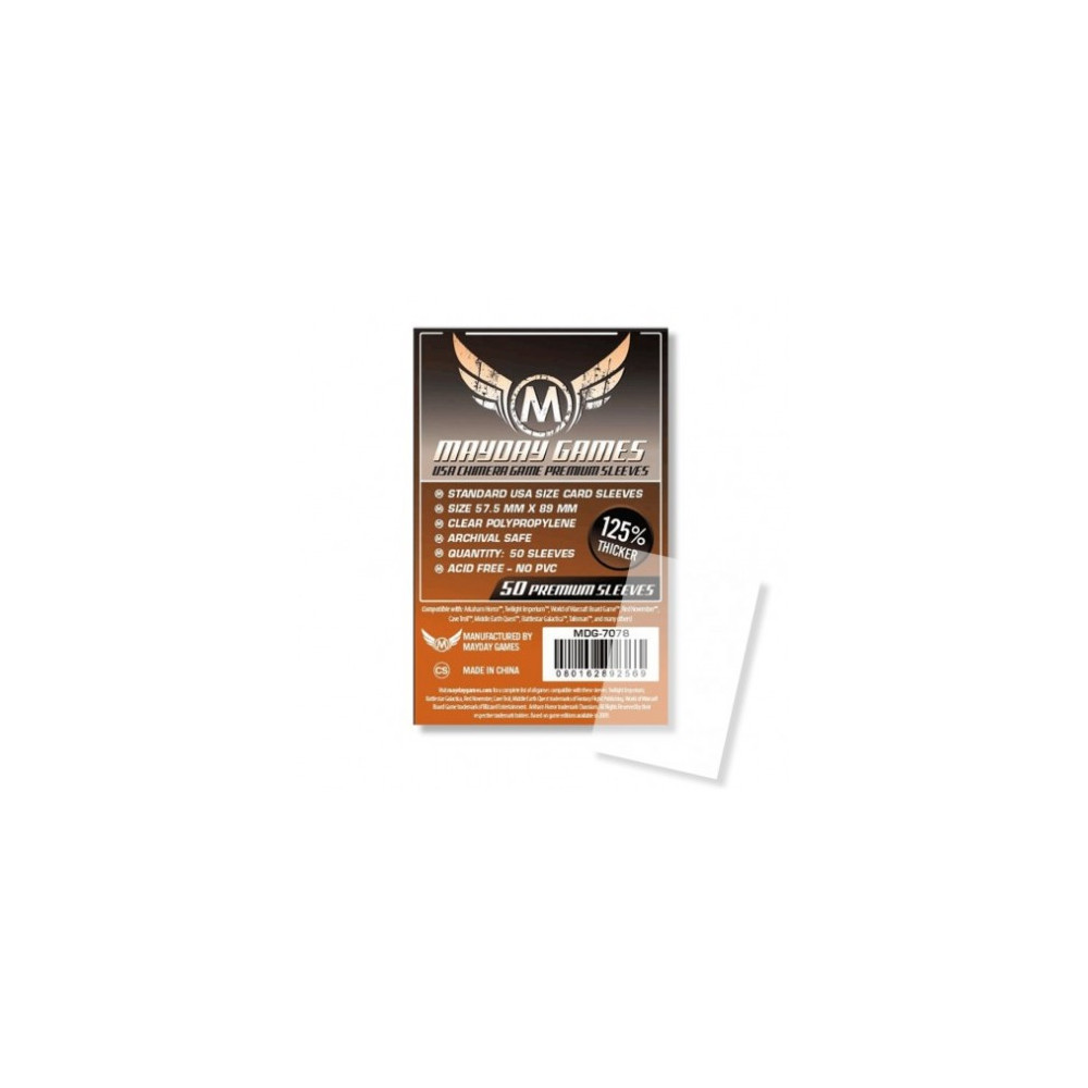 Mayday Premium USA Chimera Game Sleeves 57.5 X 89 MM (50 pack)