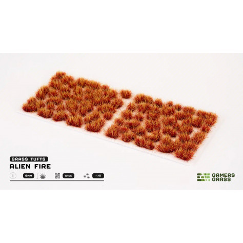 Alien Fire Tuft (6mm) - Wild