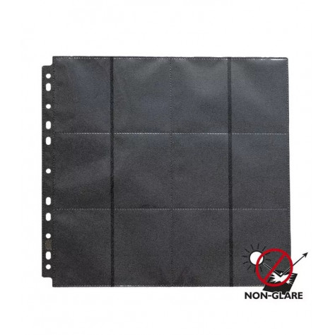 Páginas de 24 bolsillos Non Glare para cartas standard Dragon Shield