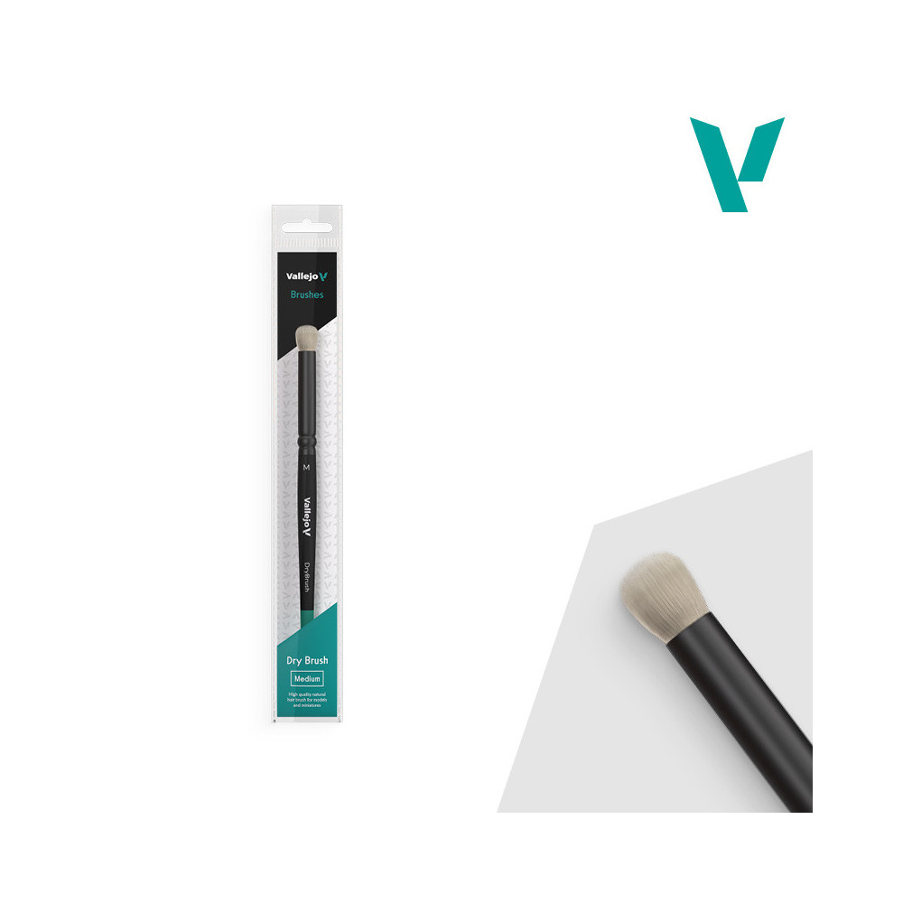 Medium Dry Brush - Pincel seco mediano