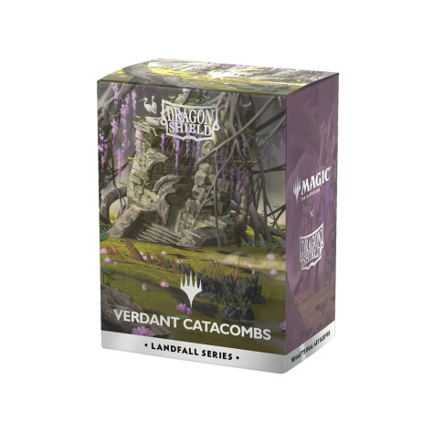 Fundas Standard Landfall Series - Verdant Catacomb Magic The Gathering - Dragon Shield