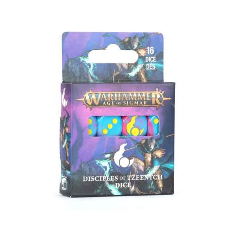 Dados de Discípulos de Tzeentch - Warhammer: Age of Sigmar