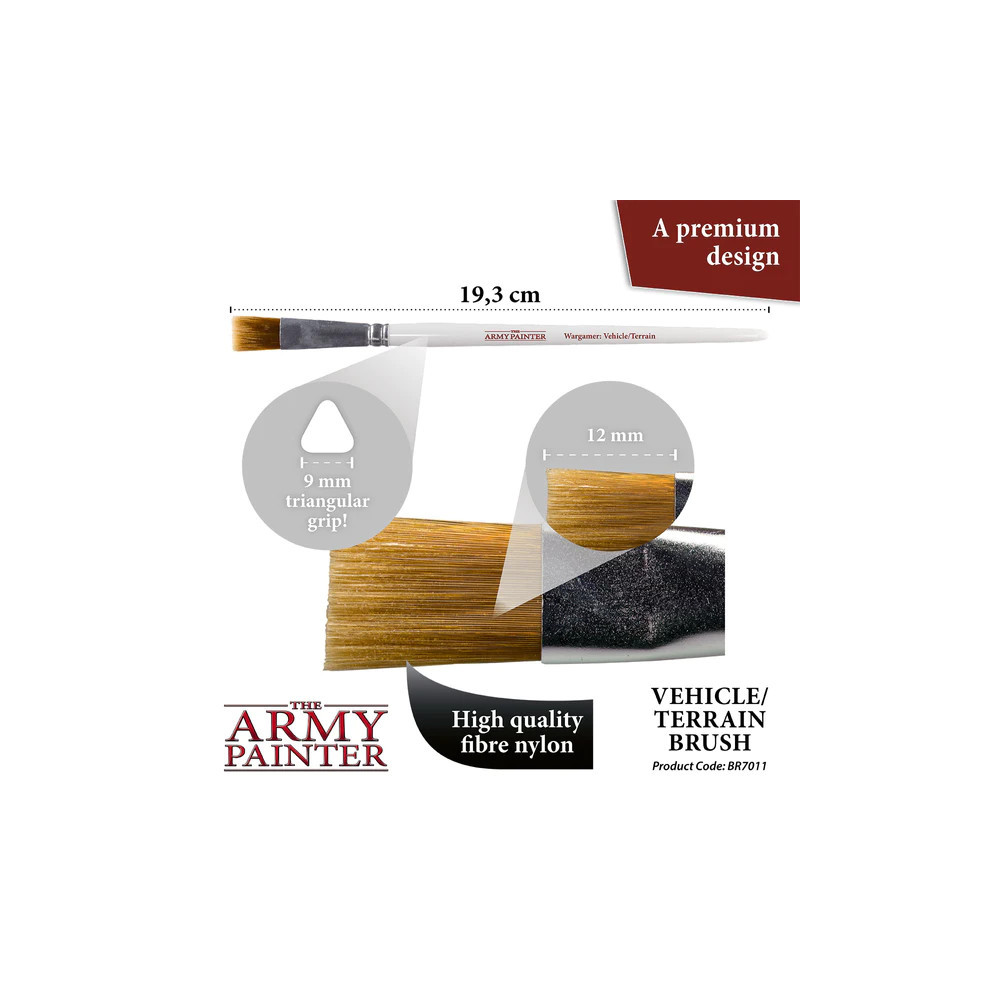 Wargamer Brush: Vehicle brush