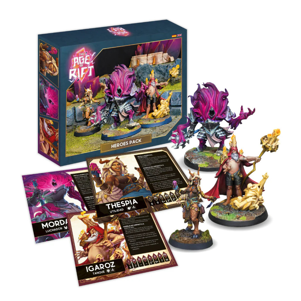 THE AGE OF RIFT - PACK HÉROES II (IGAROZ / MORDAN / THESPIA)