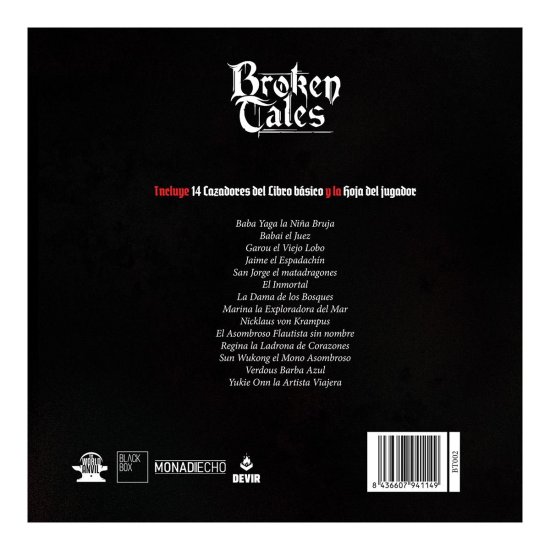 Broken tales - Hojas de cazador
