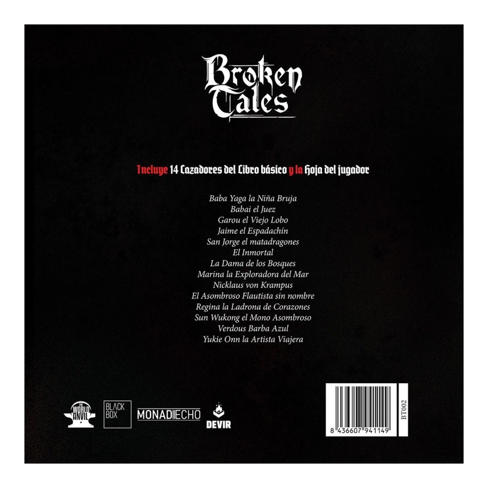 Broken tales - Hojas de cazador