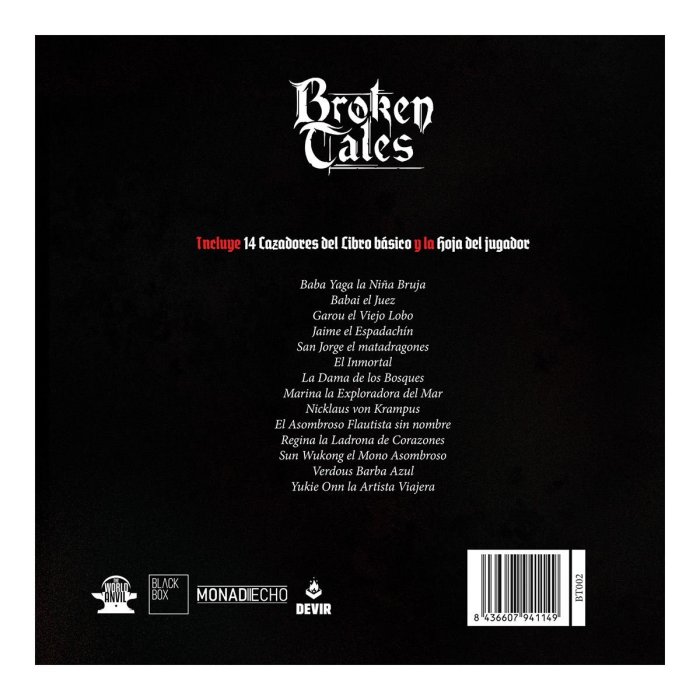 Broken tales - Hojas de cazador