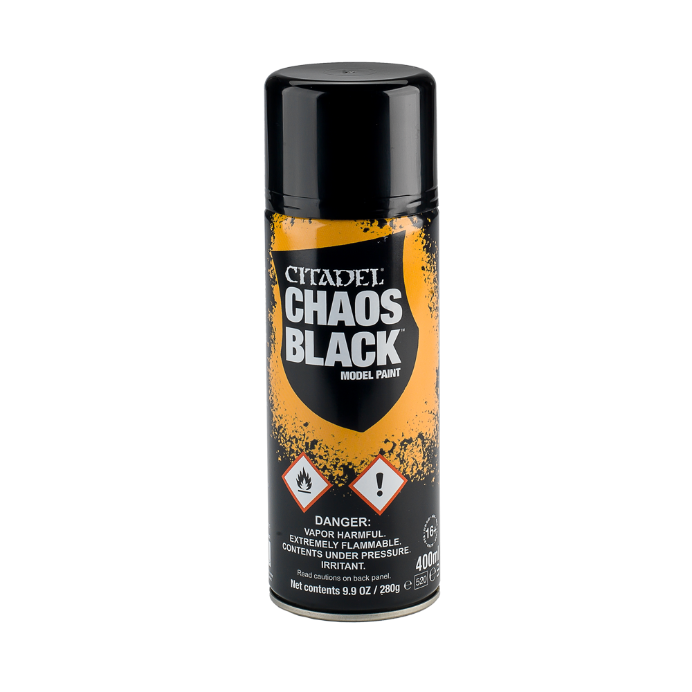 Spray Imprimación Chaos Black (400ml)