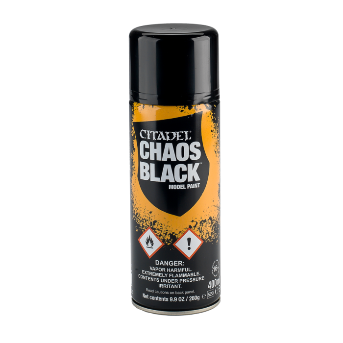 Spray Imprimación Chaos Black (400ml)