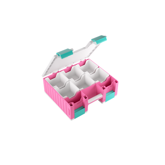 Game Castle Pink (maletin para cartas y tokens, modulable)