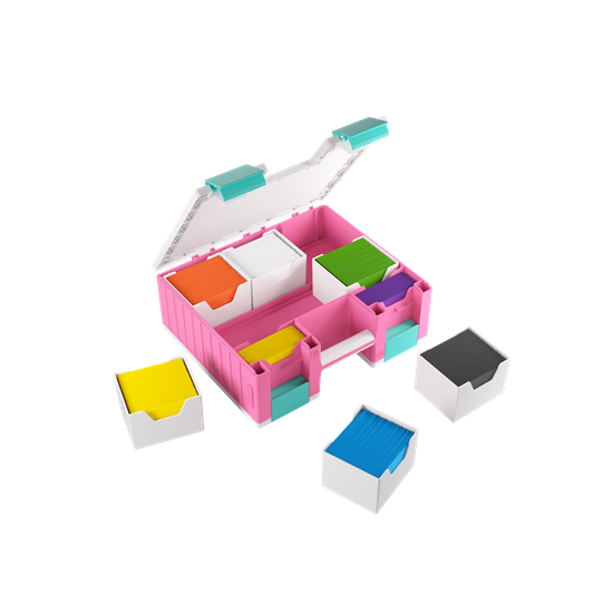 Game Castle Pink (maletin para cartas y tokens, modulable)