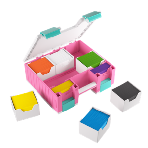 Game Castle Pink (maletin para cartas y tokens, modulable)