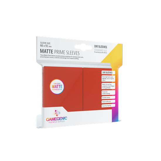 Matte sleeves GameGenic (varios colores) / Fundas mate GameGenic