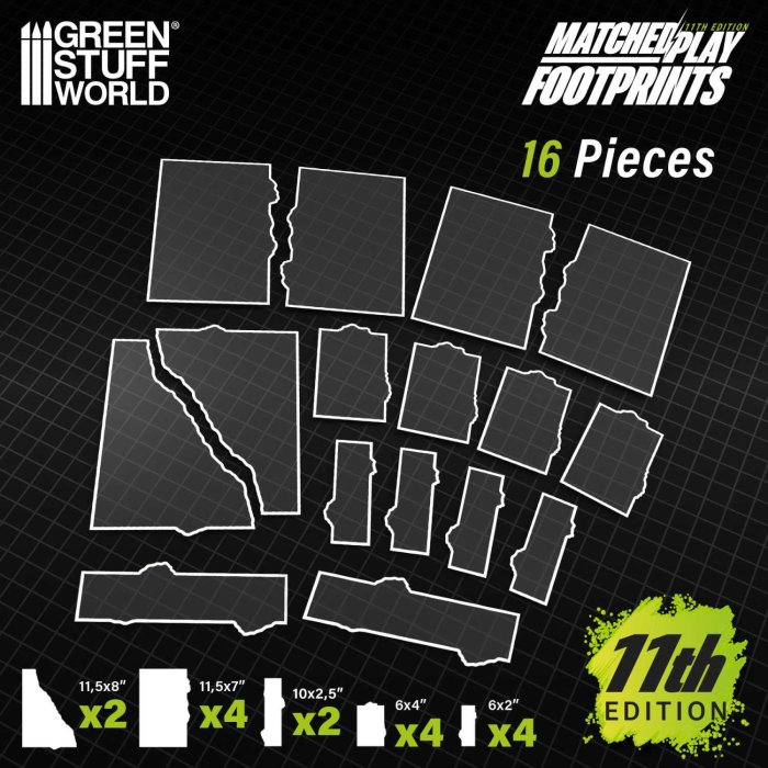 Glasspack compatibles con 11 edición Wh40k