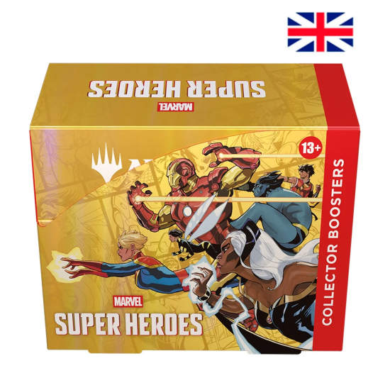 Collector Booster Display (12 sobres) Marvel Super Heroes - Magic The Gathering (ENG)