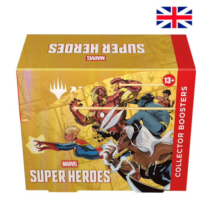 Collector Booster Display (12 sobres) Marvel Super Heroes - Magic The Gathering (ENG)