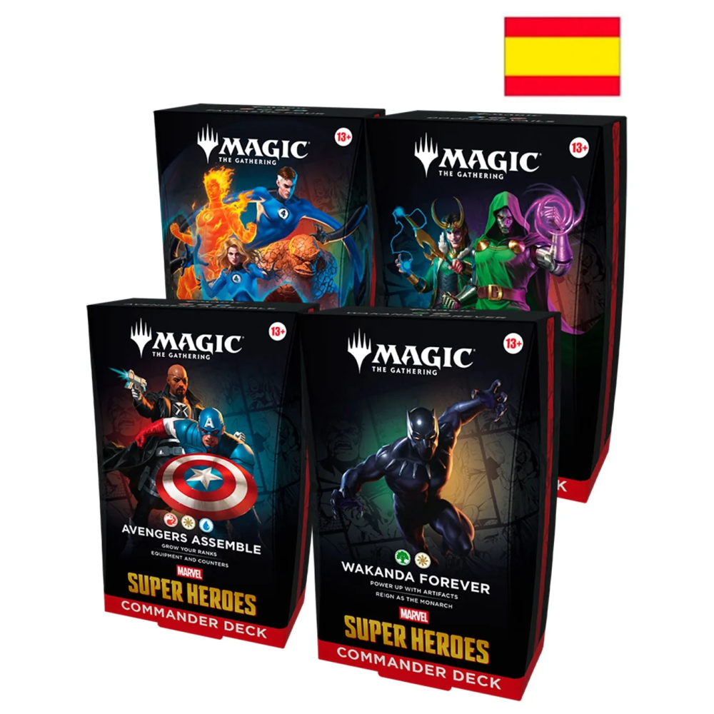 Commander Marvel Super Heroes Español - Magic The Gathering (ESP)