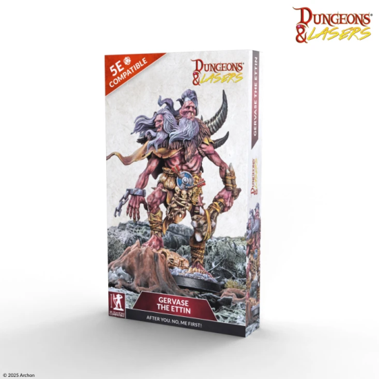 Gervase the Ettin - Dungeos&Lasers