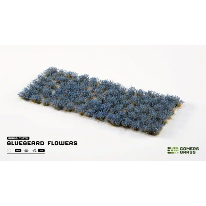 Bluebeard Flowers