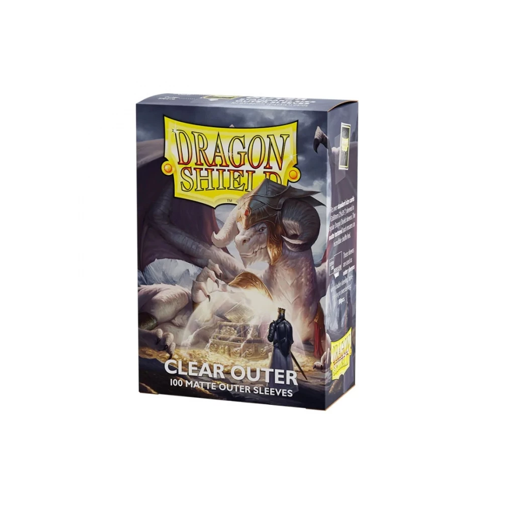 Clear Outer - Standar Size (100 fundas) Dragon Shield